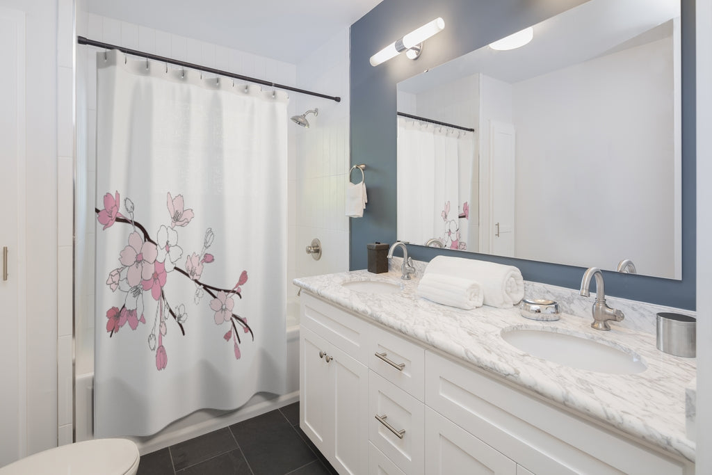 Shower Curtain- Sakura Blooms