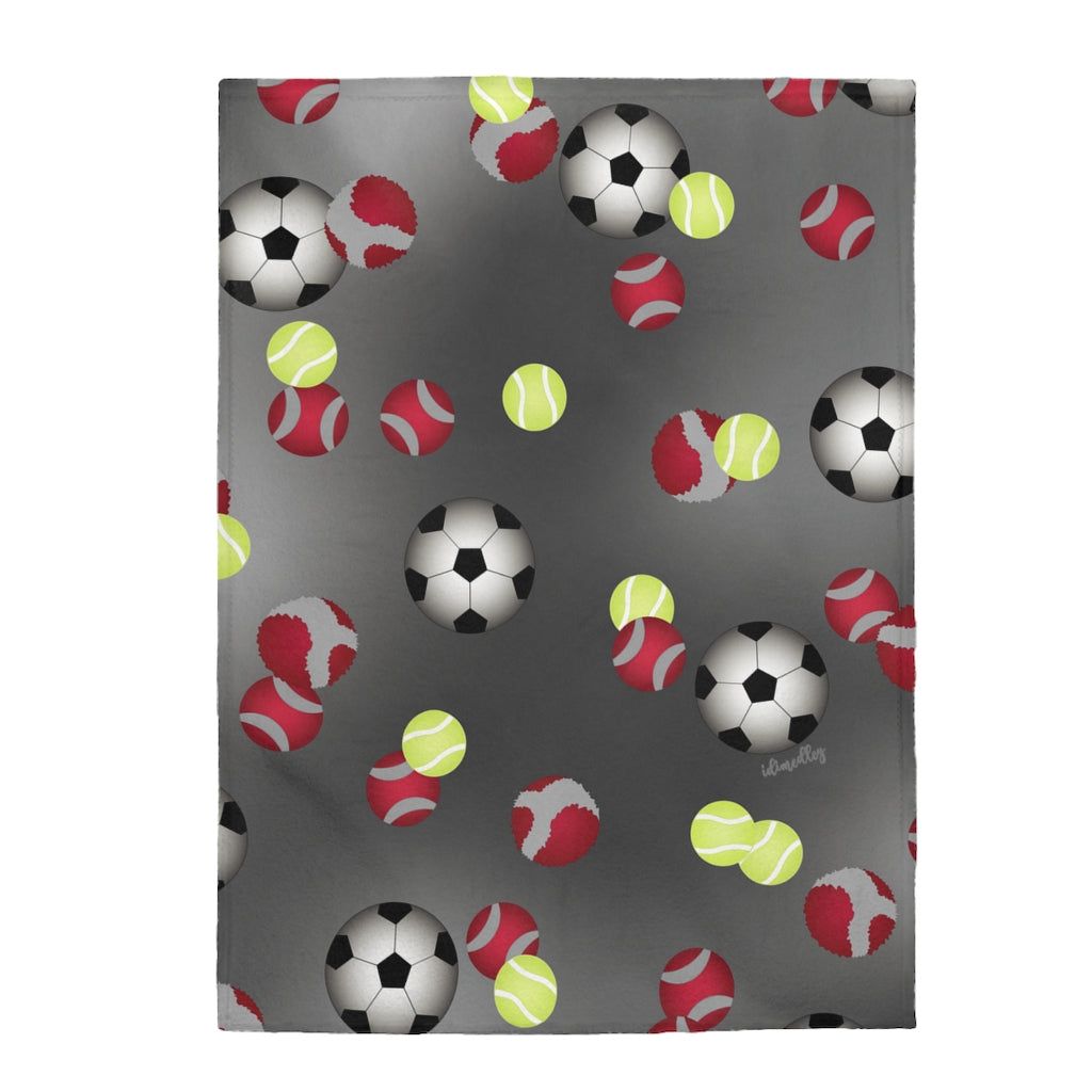 Velveteen Blanket- Toss it Hooman!