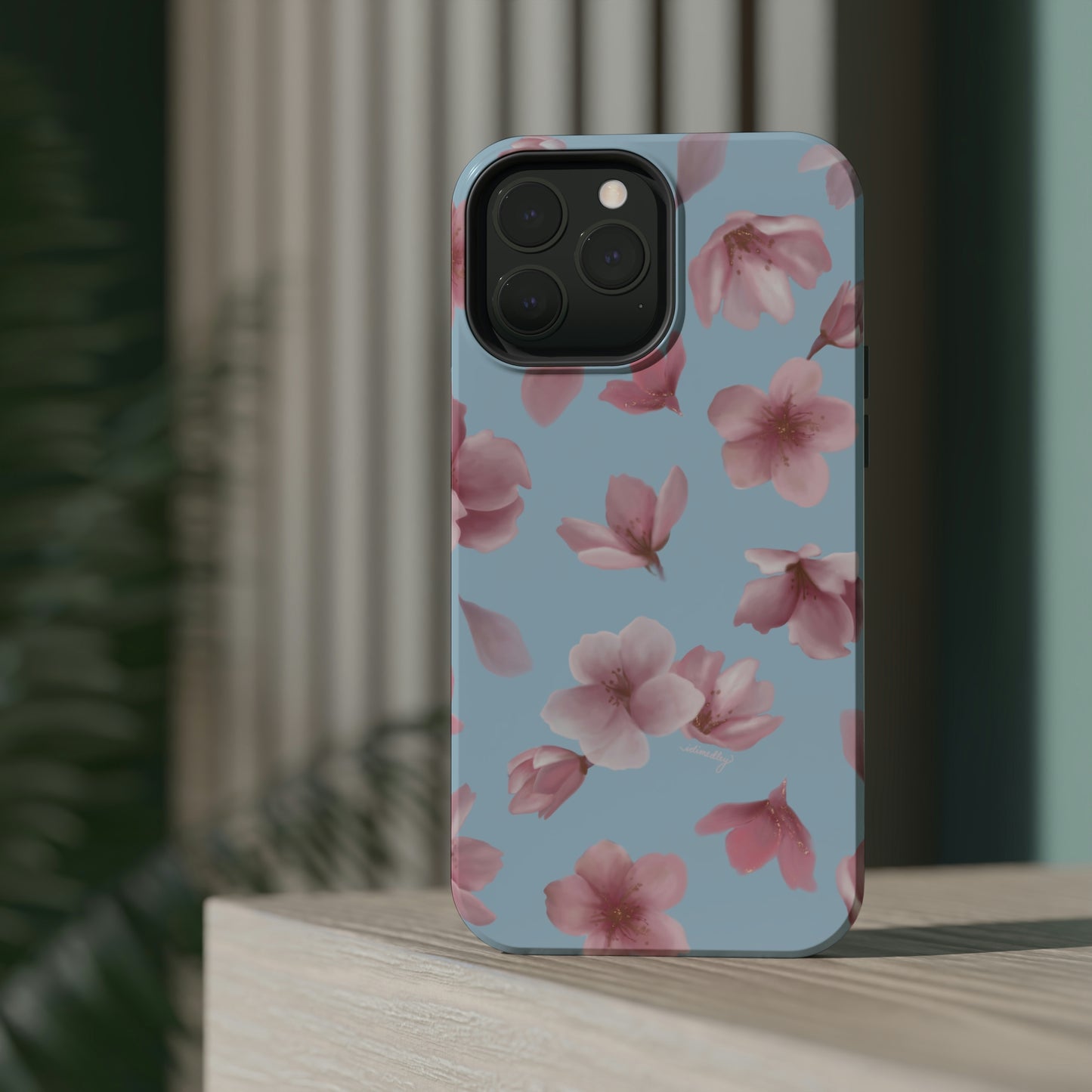 Sakura Cherry Blossoms in Spring (Light Blue), MagSafe