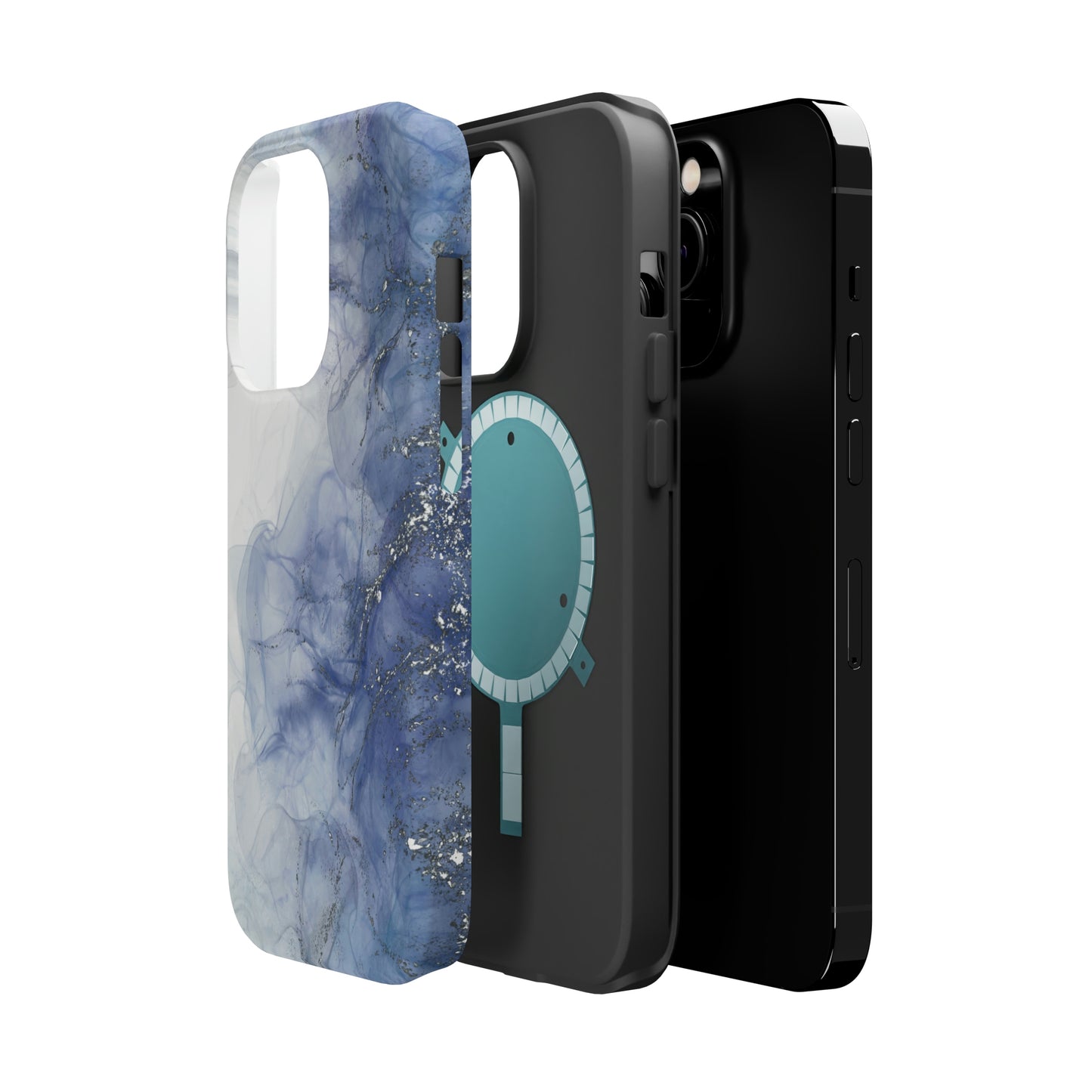 Cool Hues Alcohol Ink Art, MagSafe