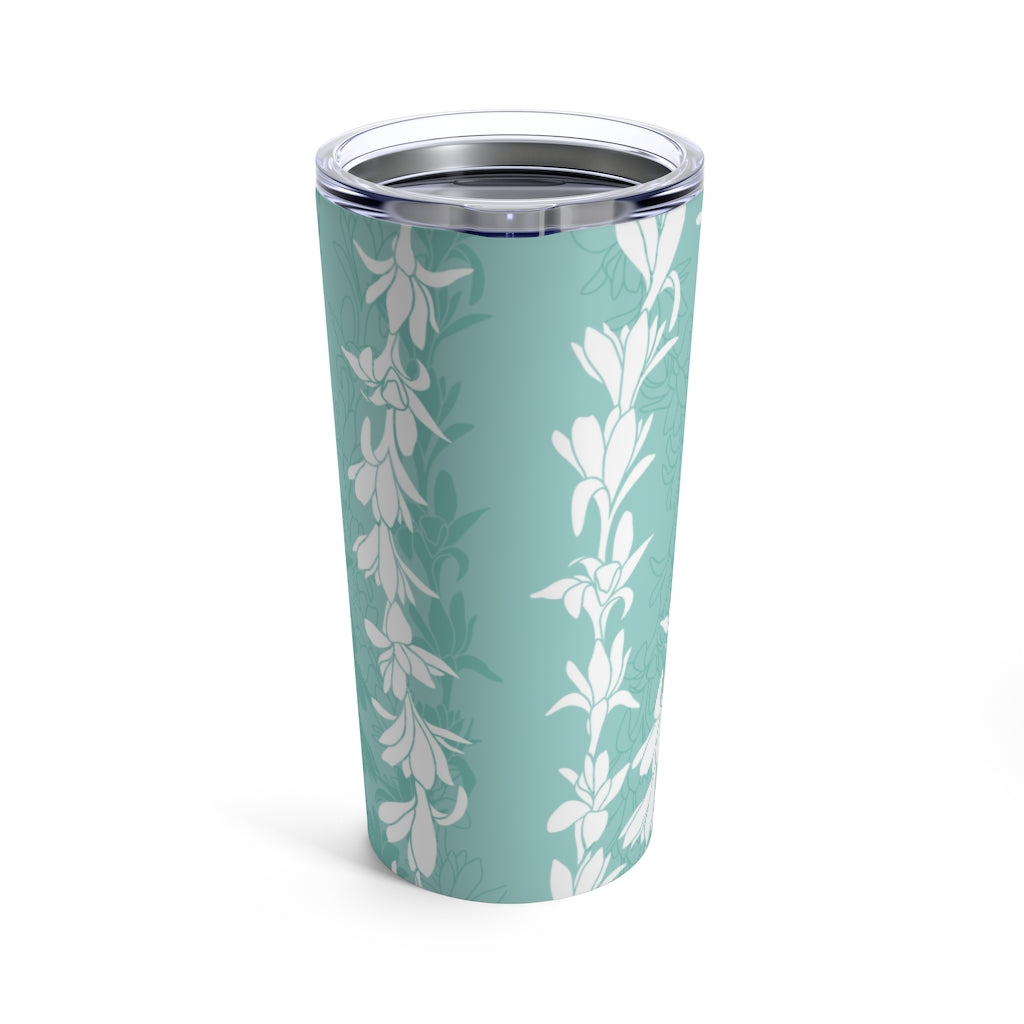 Tumbler 20oz- Tuberoses for Nohea (Seagreen)