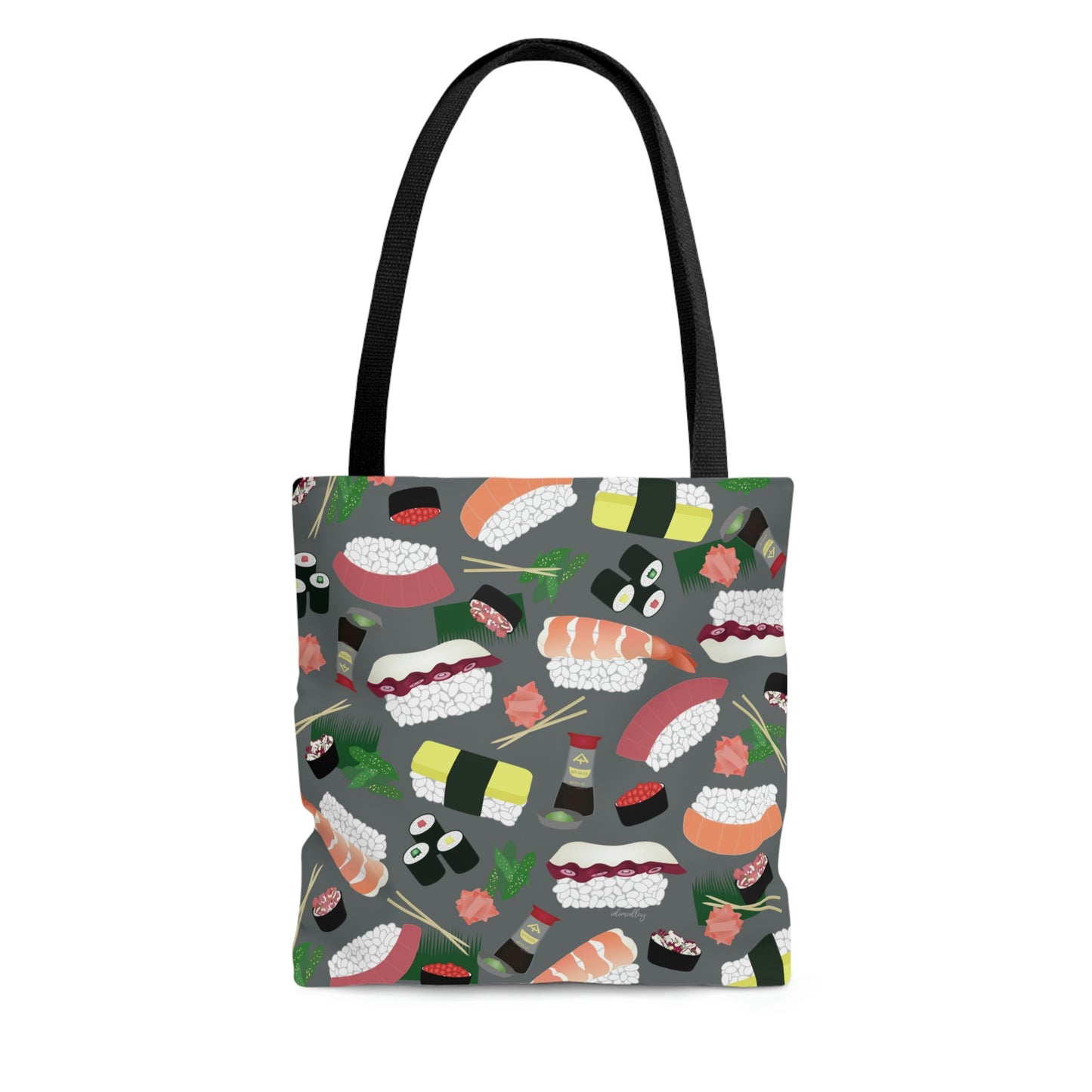 Tote bag- Sushi Lovers (Gray)