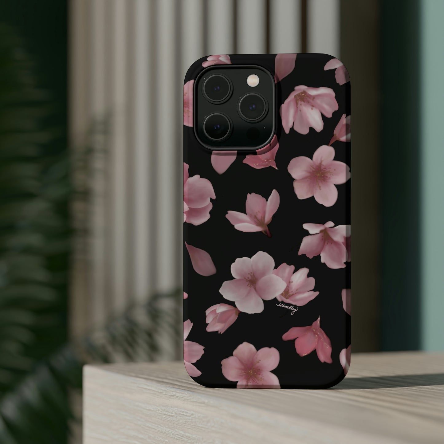 Sakura Cherry Blossoms in Spring (Black), MagSafe