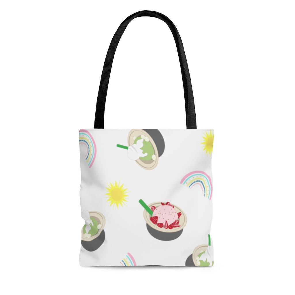 Tote bag- Shave Ice and Rainbows