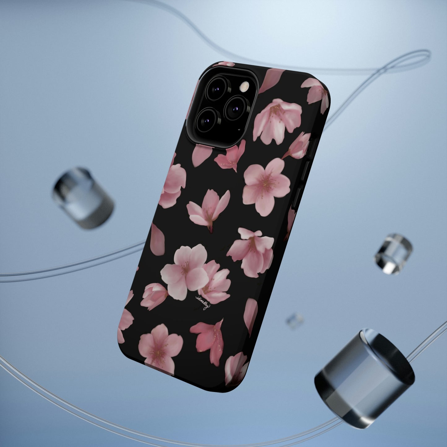 Sakura Cherry Blossoms in Spring (Black), MagSafe