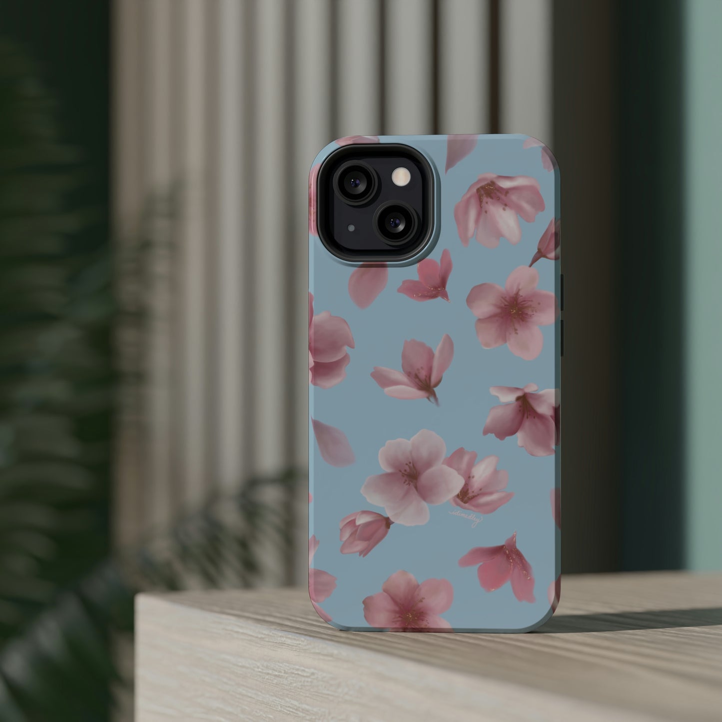 Sakura Cherry Blossoms in Spring (Light Blue), MagSafe