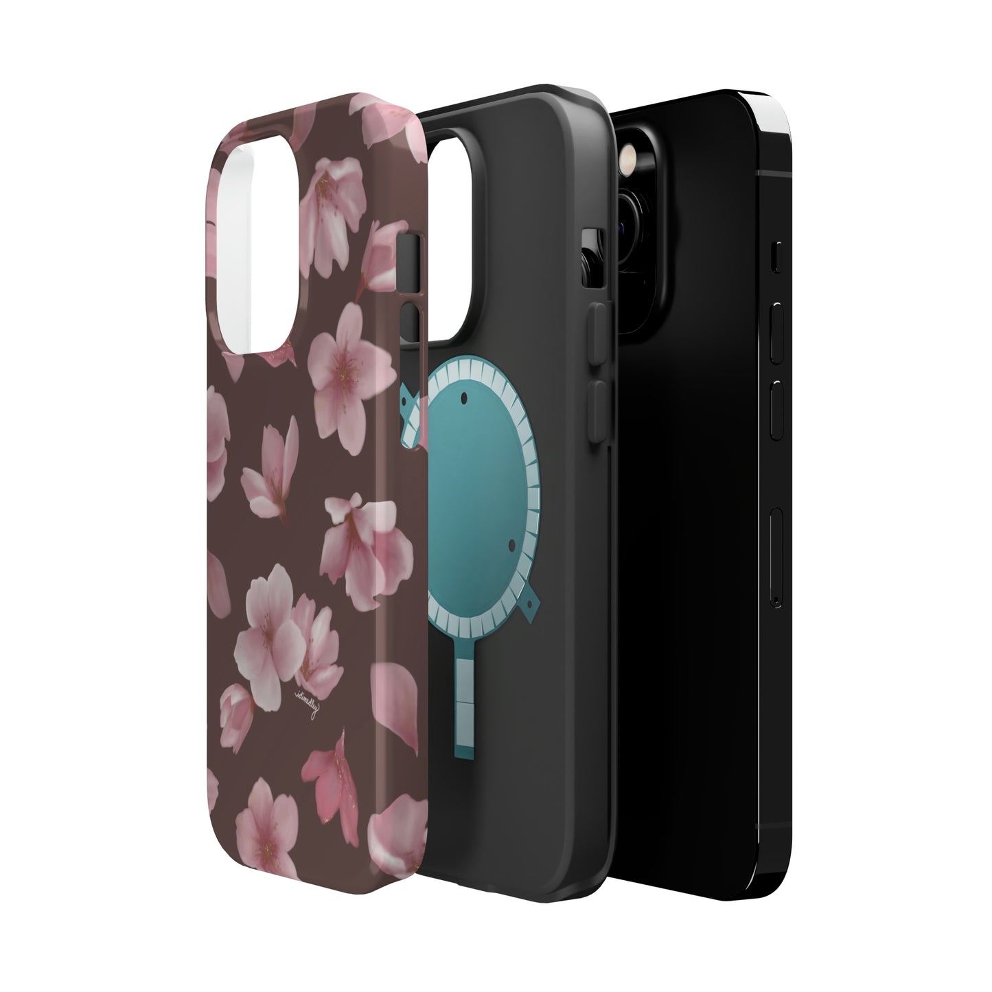 Sakura Cherry Blossoms in Spring (Brown), MagSafe