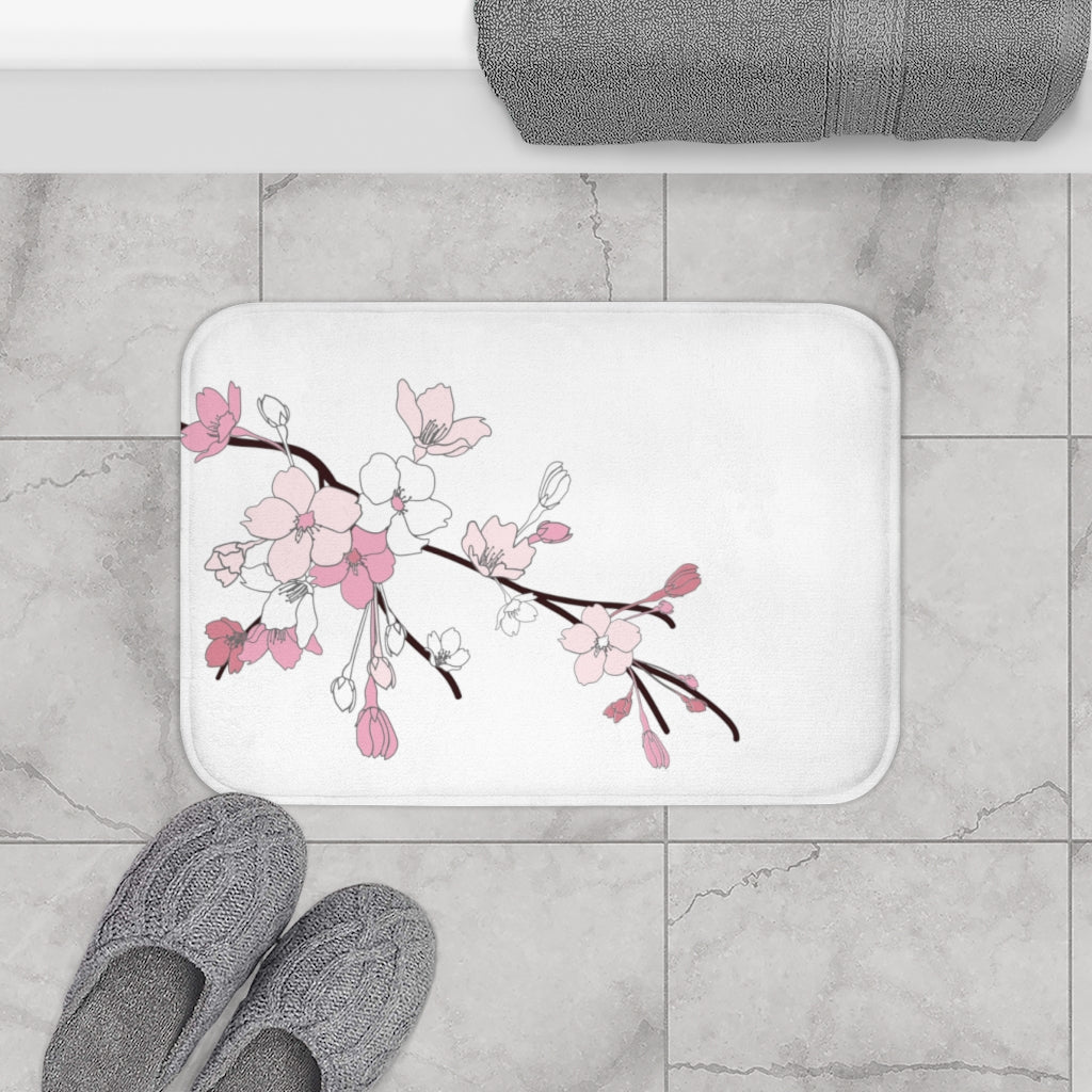 Bath Mat- Sakura Blooms