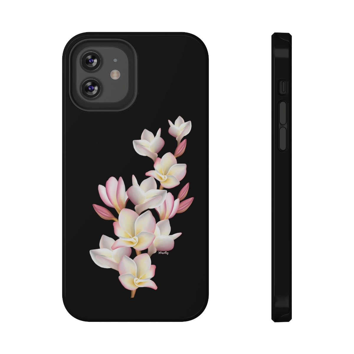 Plumeria Cluster (Black)
