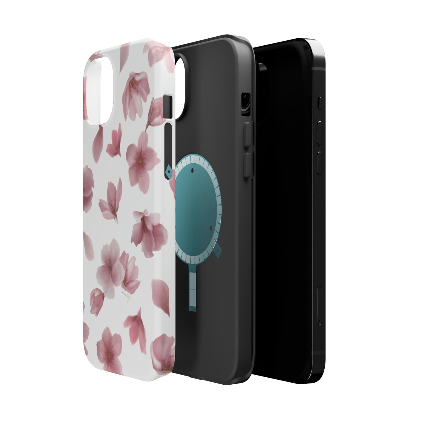 Sakura Cherry Blossoms in Spring (White), MagSafe