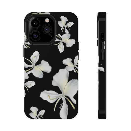 Awapuhi Butterfly Ginger Flower Falling (Black)