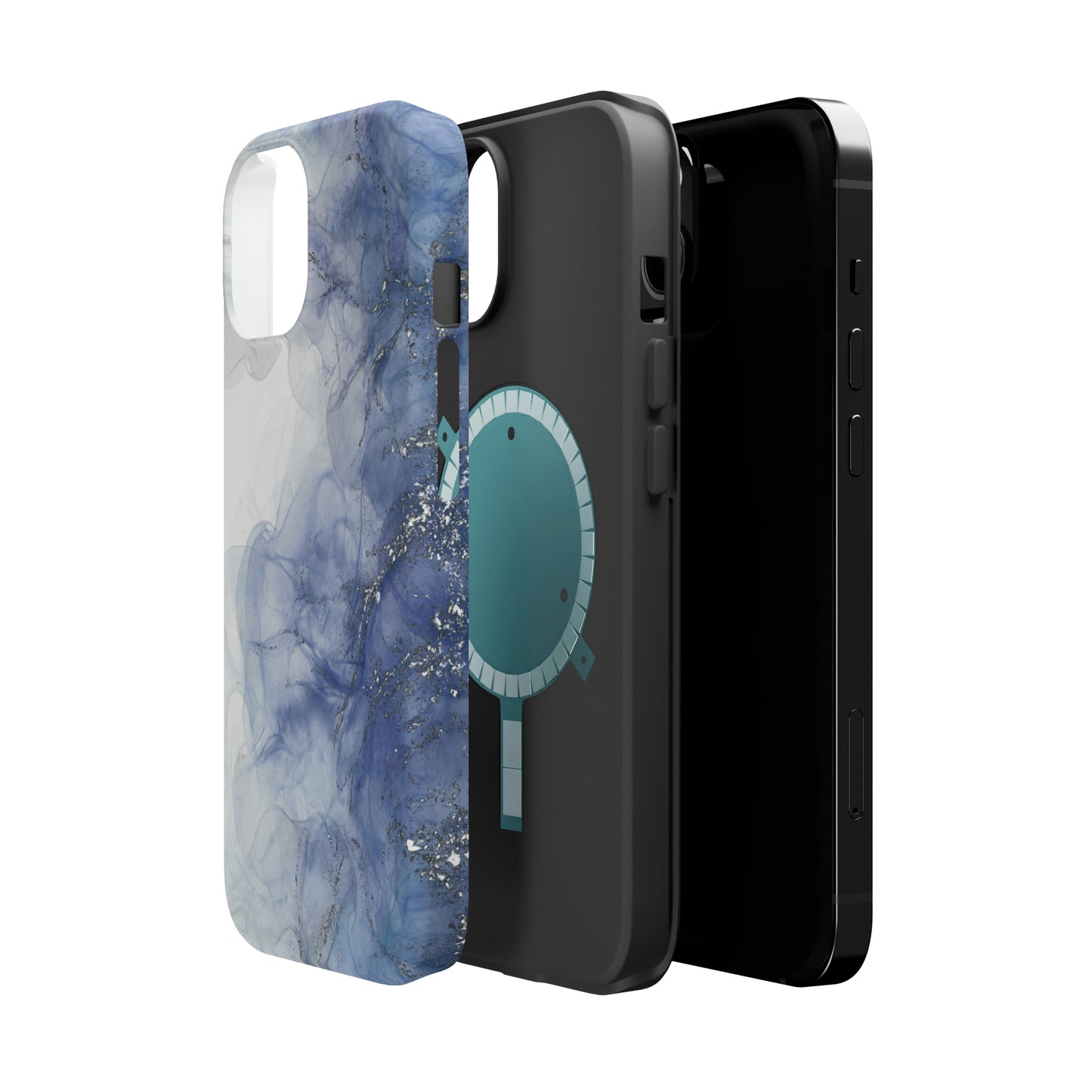 Cool Hues Alcohol Ink Art, MagSafe