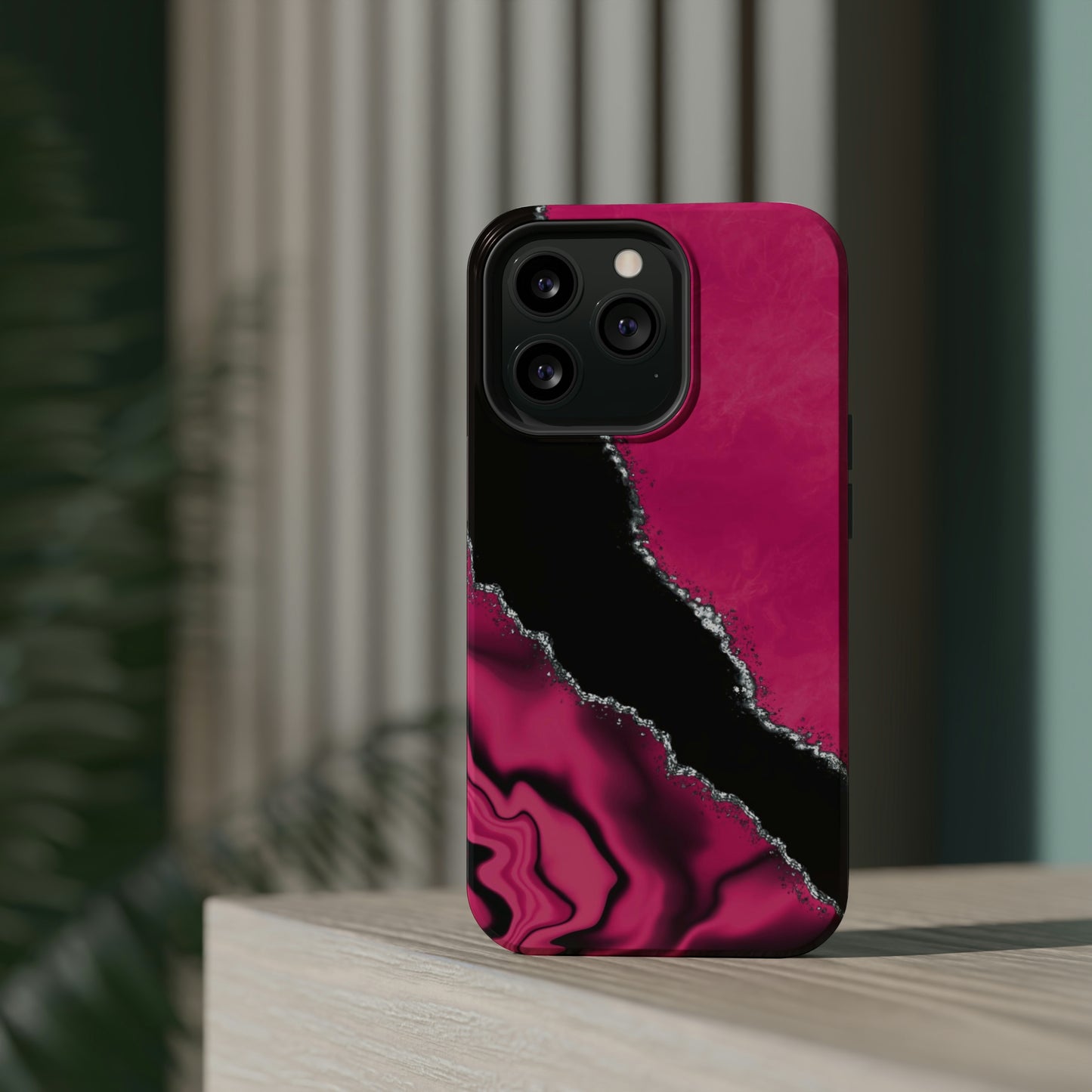 Marble Art Hot Pink Geode, MagSafe