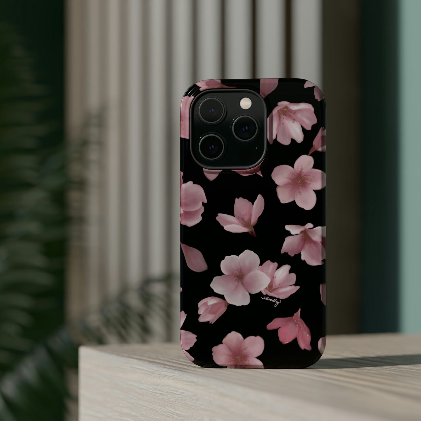 Sakura Cherry Blossoms in Spring (Black), MagSafe