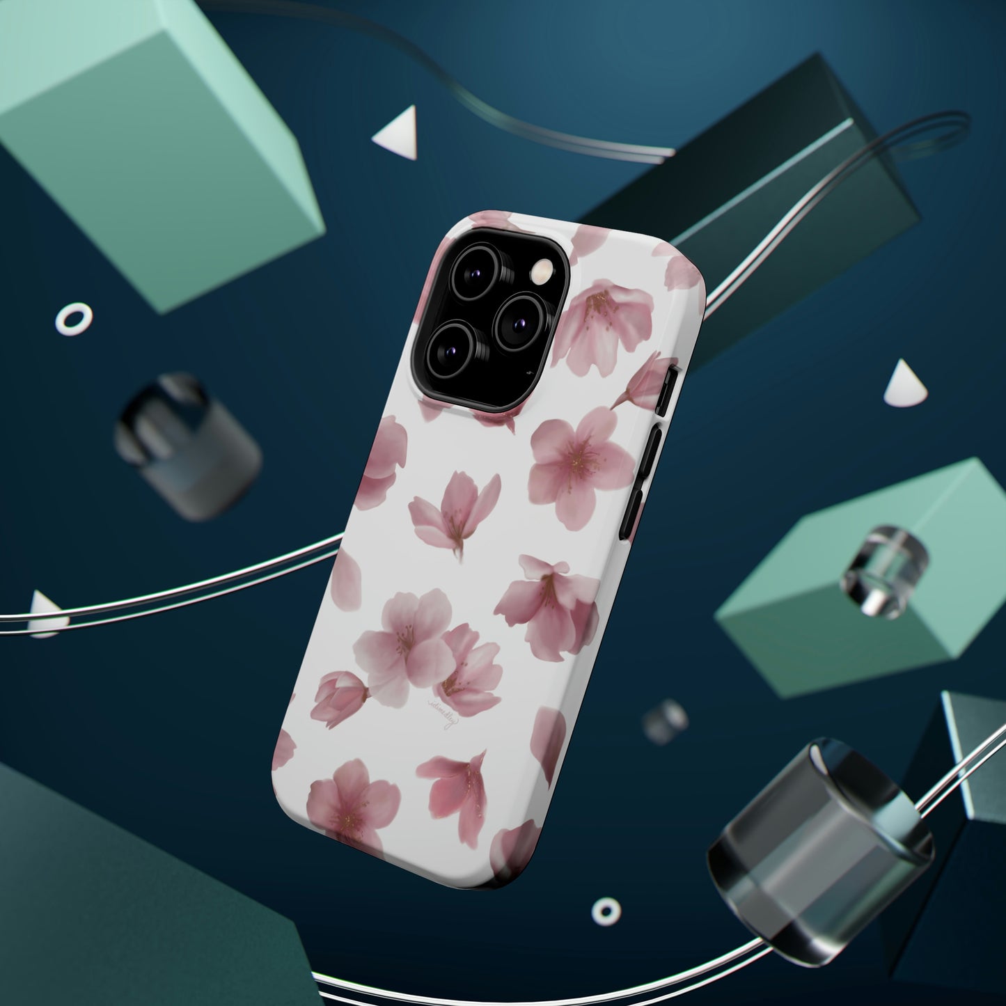 Sakura Cherry Blossoms in Spring (White), MagSafe
