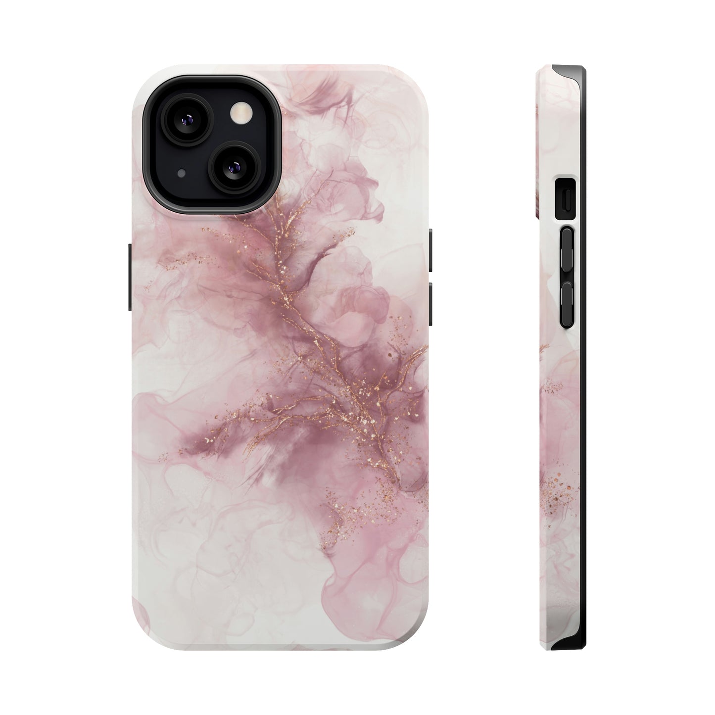 Pink Geode Alcohol Ink Art, MagSafe
