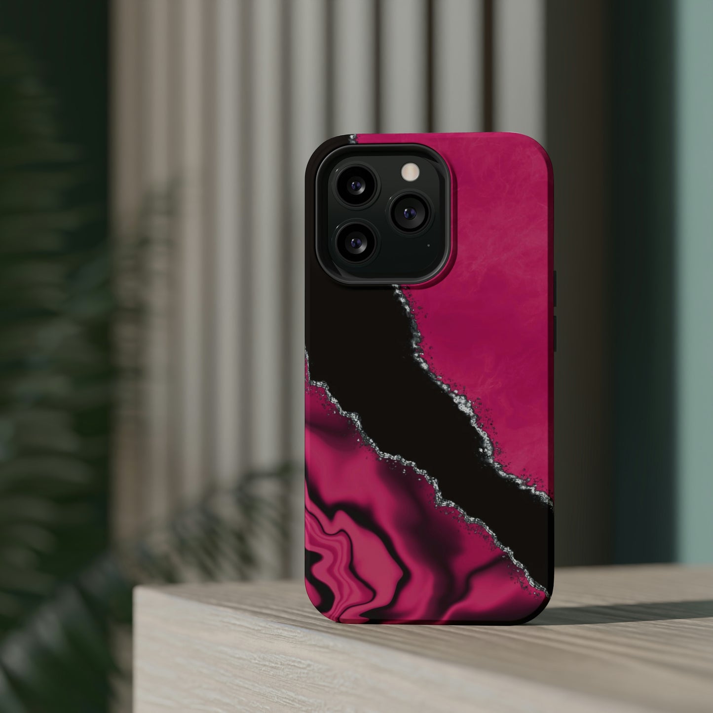 Marble Art Hot Pink Geode, MagSafe