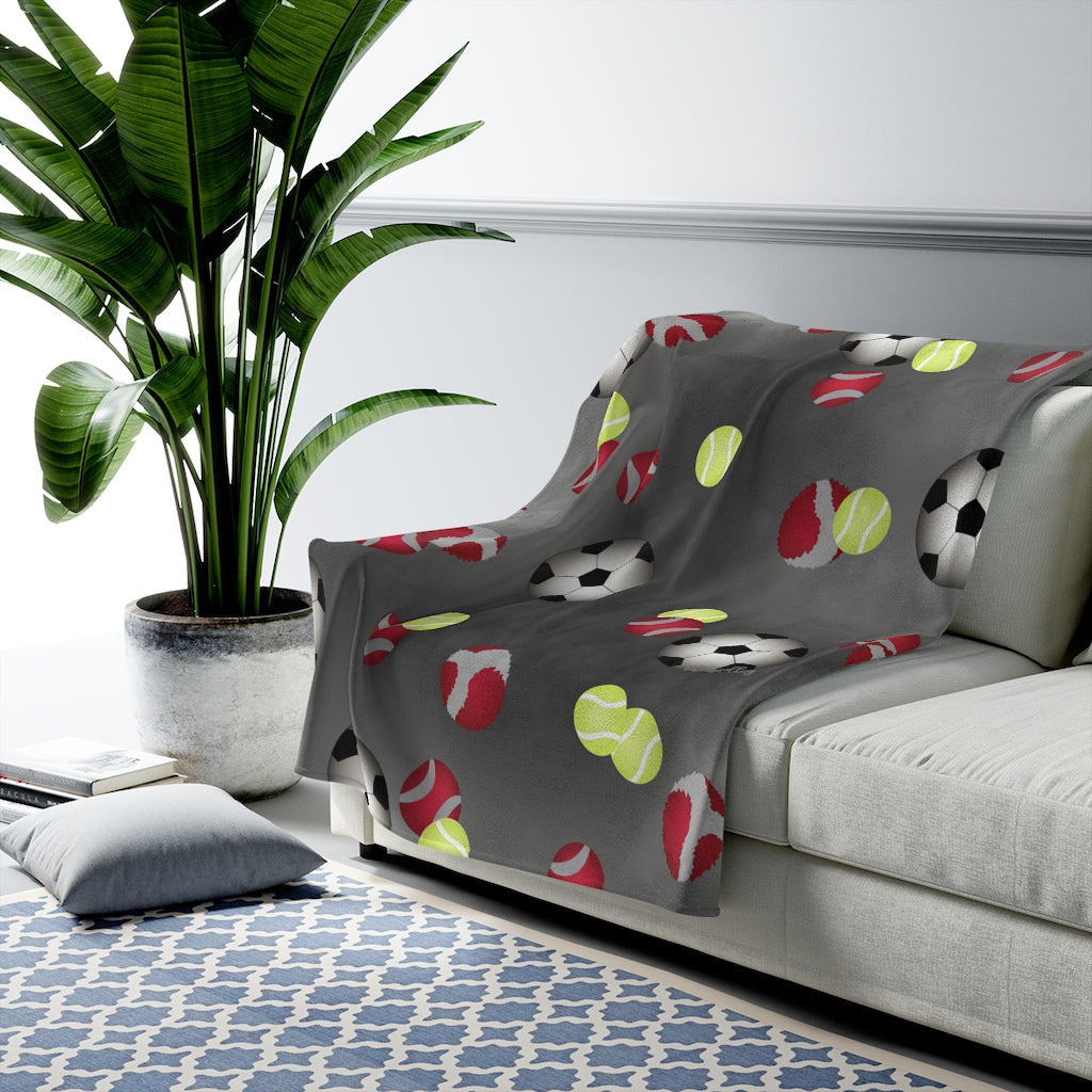 Velveteen Blanket- Toss it Hooman!