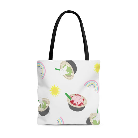 Tote bag- Shave Ice and Rainbows