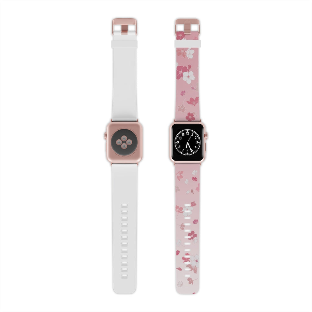 Watch Band for Apple Watch- Falling Sakura Cherry Blossoms
