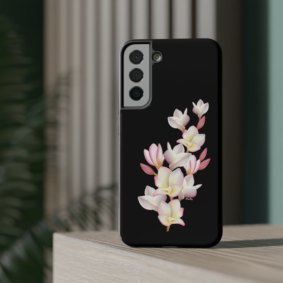Plumeria Cluster (Black)