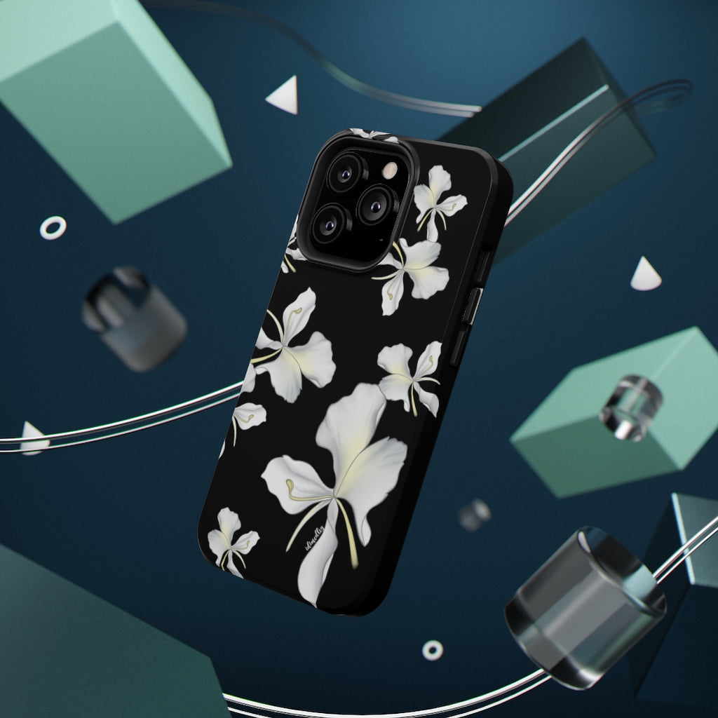 Awapuhi Butterfly Ginger Flower Falling (Black)