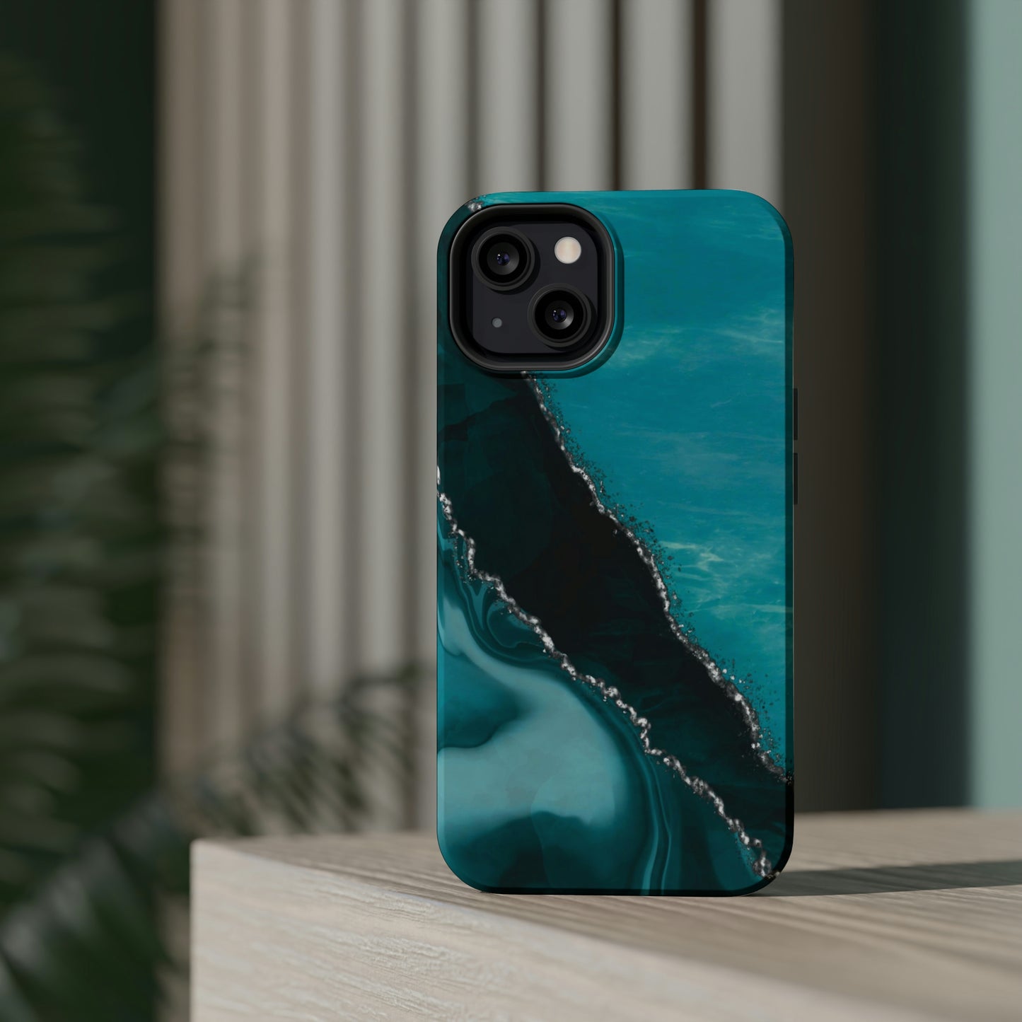 Marble Art Turquoise Geode, MagSafe