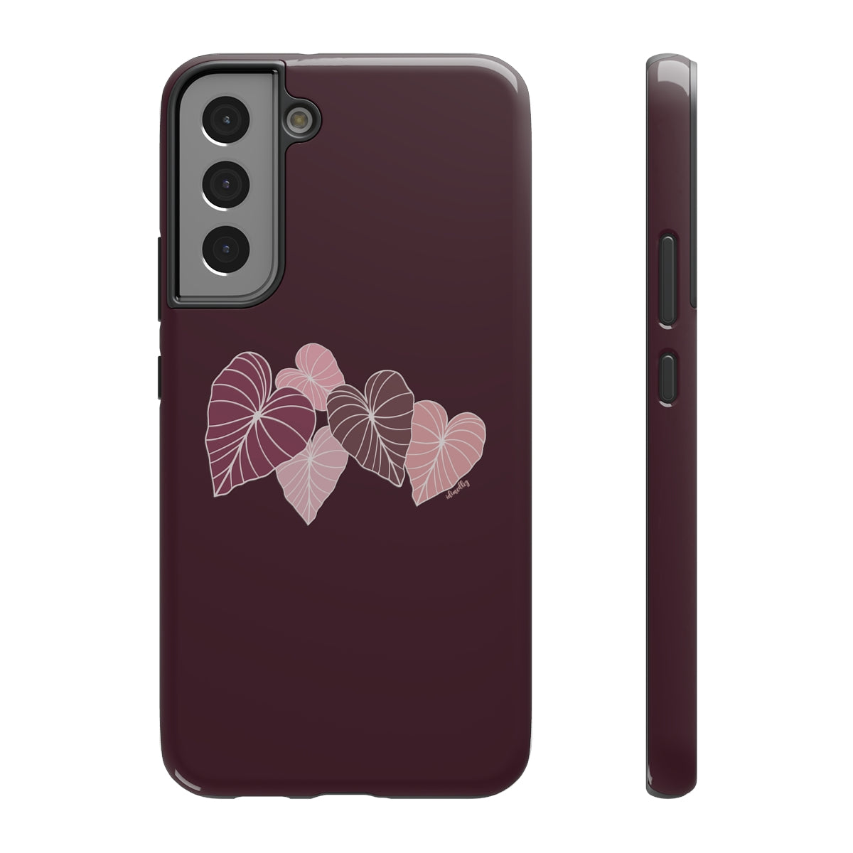 Kalo Fields in Shades of Mauve and Pink