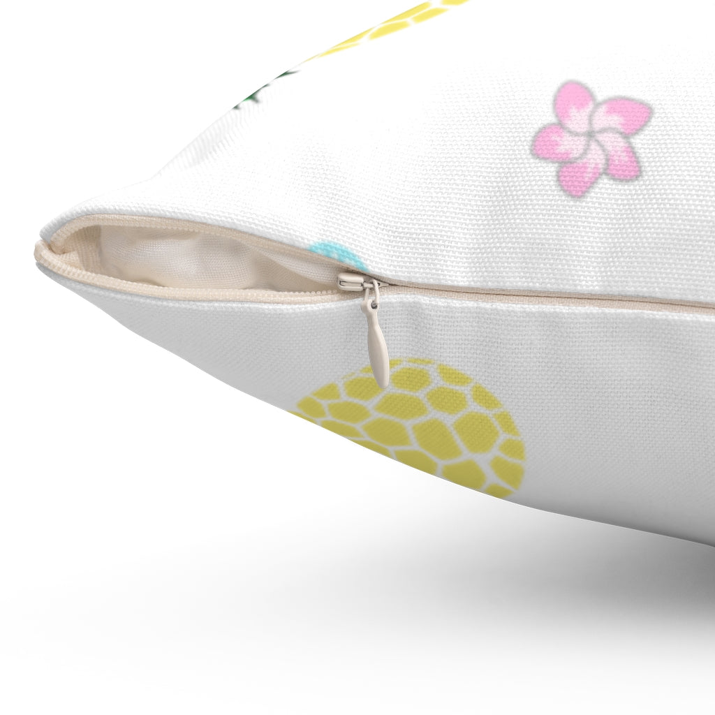Throw Pillow Cover- Pineapple Party