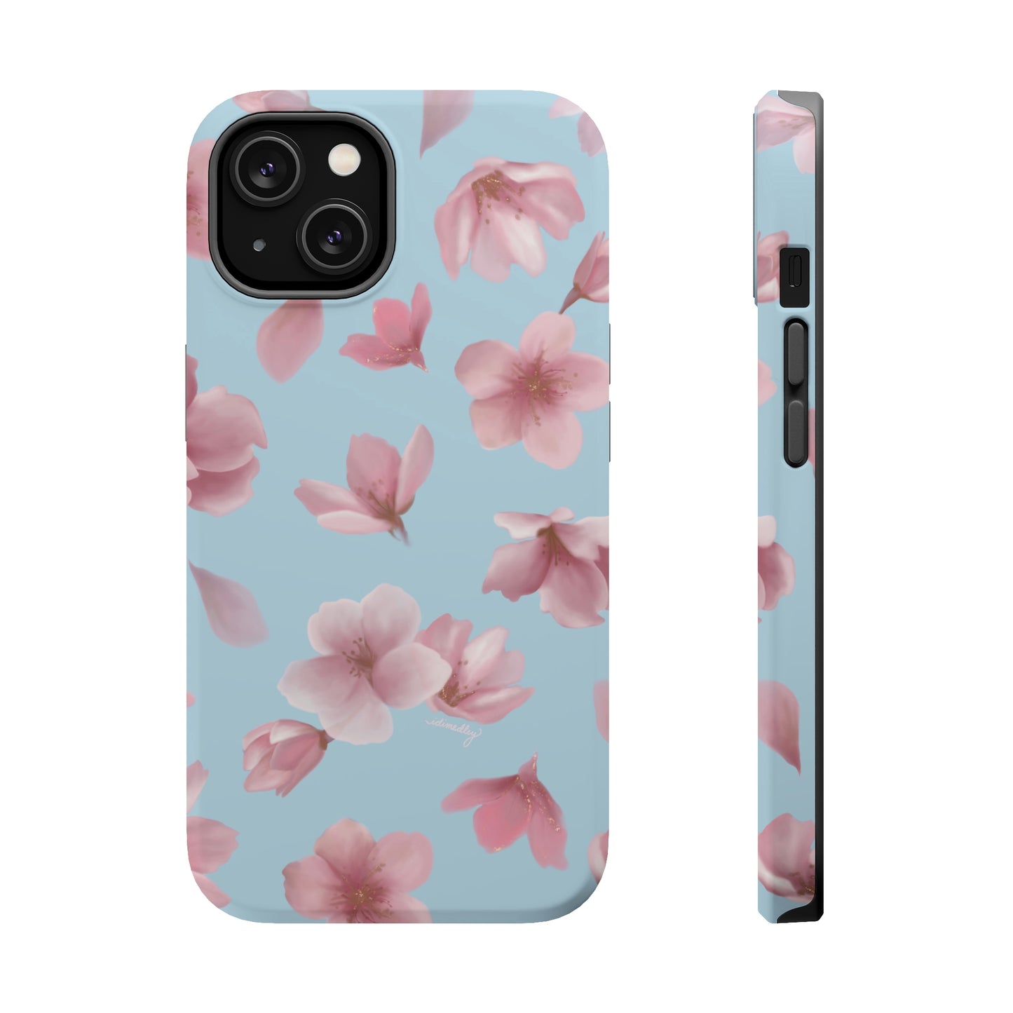 Sakura Cherry Blossoms in Spring (Light Blue), MagSafe