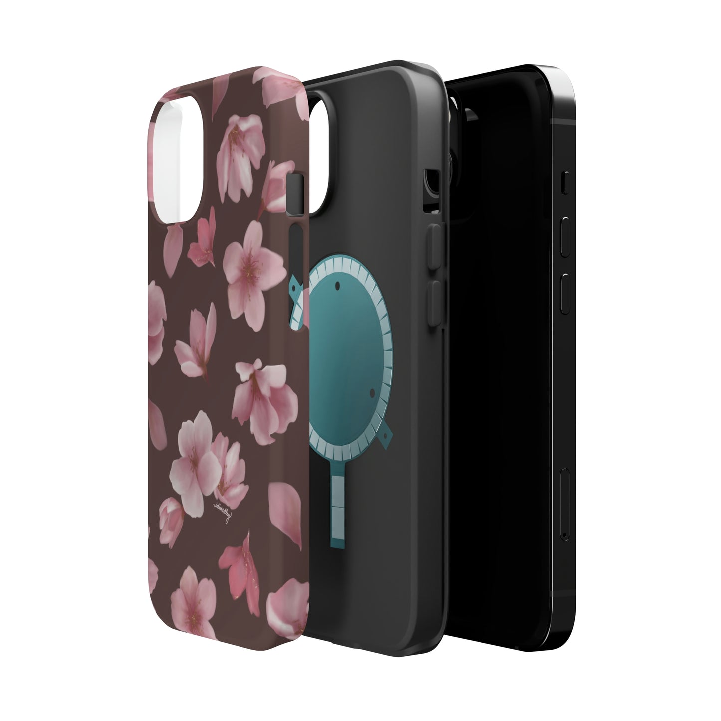Sakura Cherry Blossoms in Spring (Brown), MagSafe