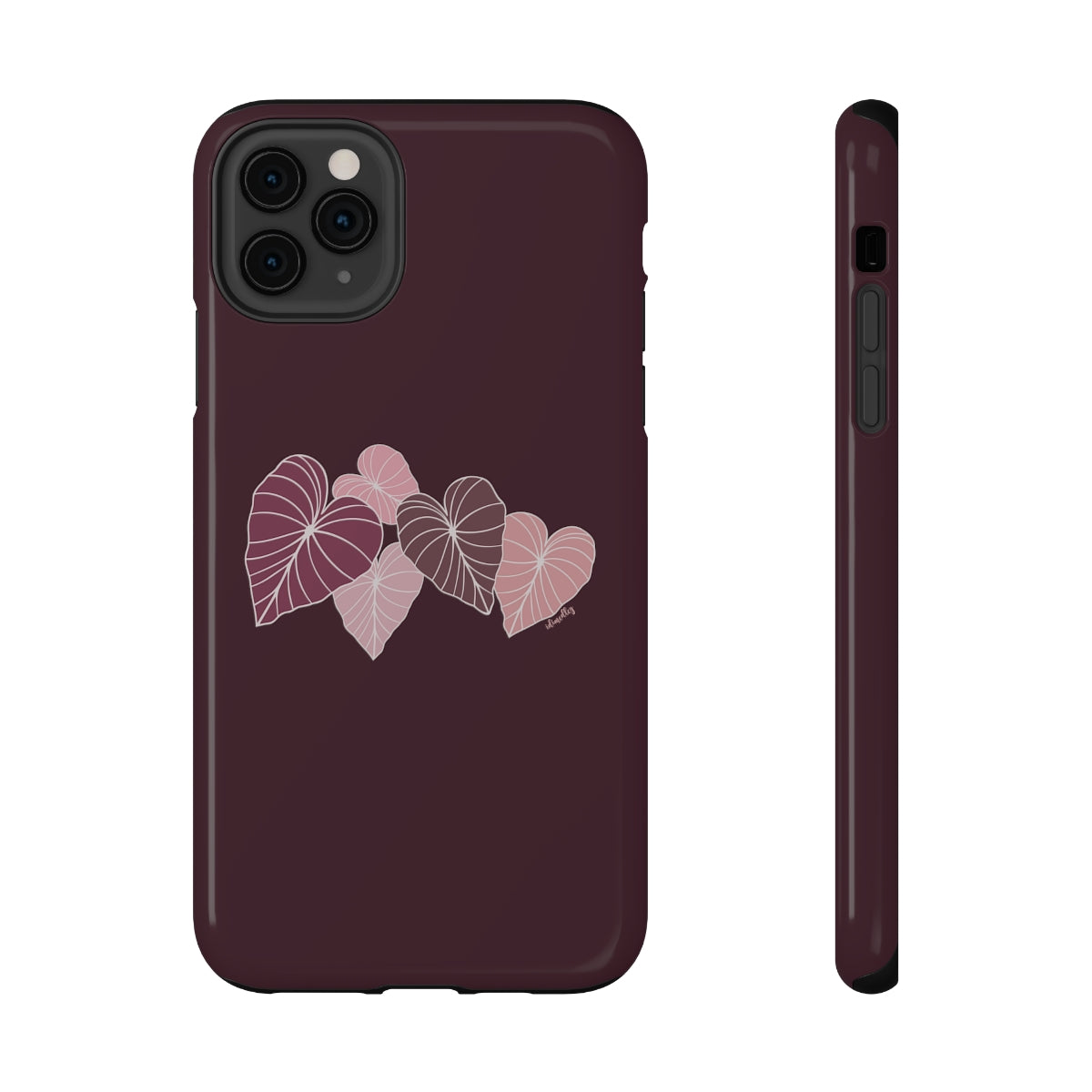 Kalo Fields in Shades of Mauve and Pink