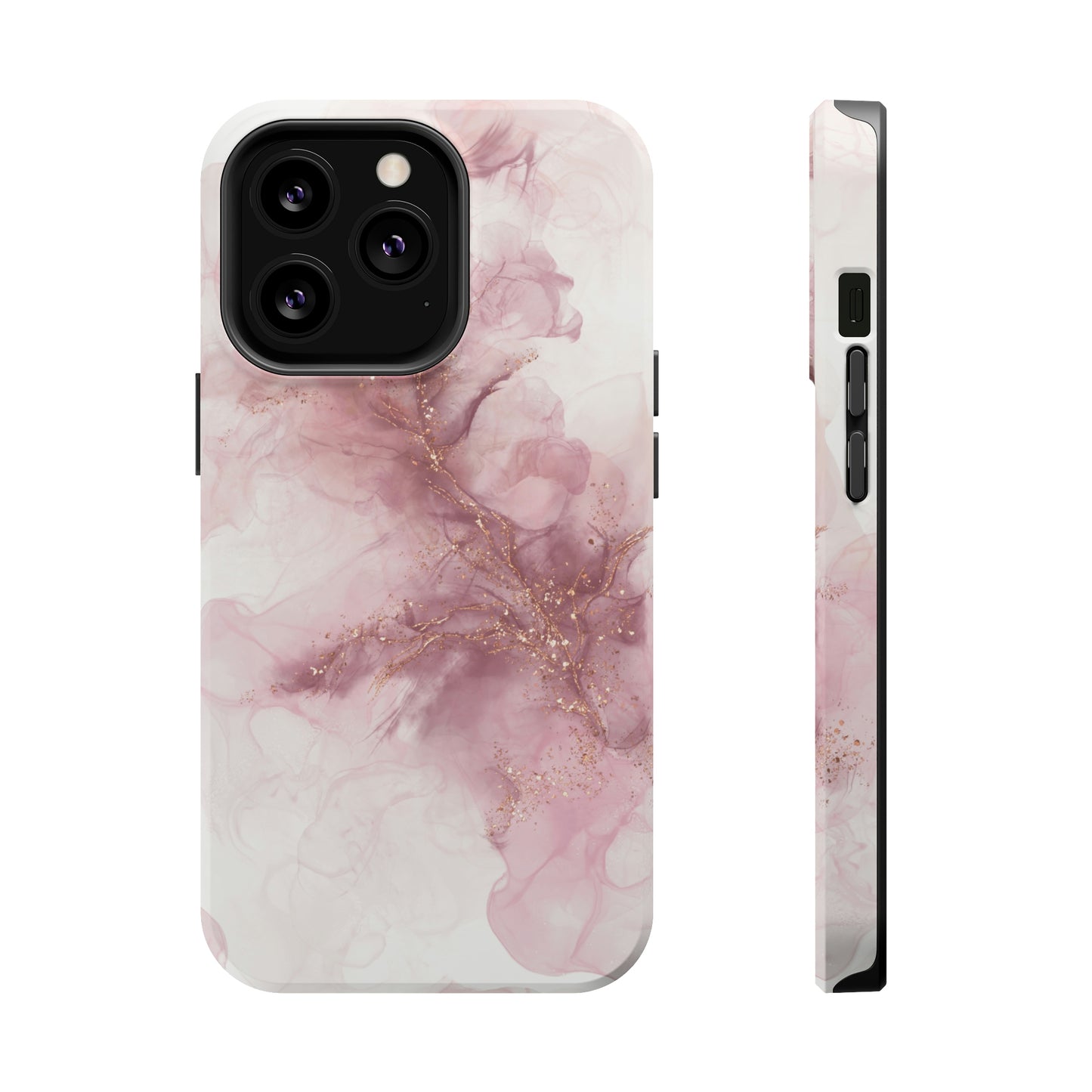 Pink Geode Alcohol Ink Art, MagSafe