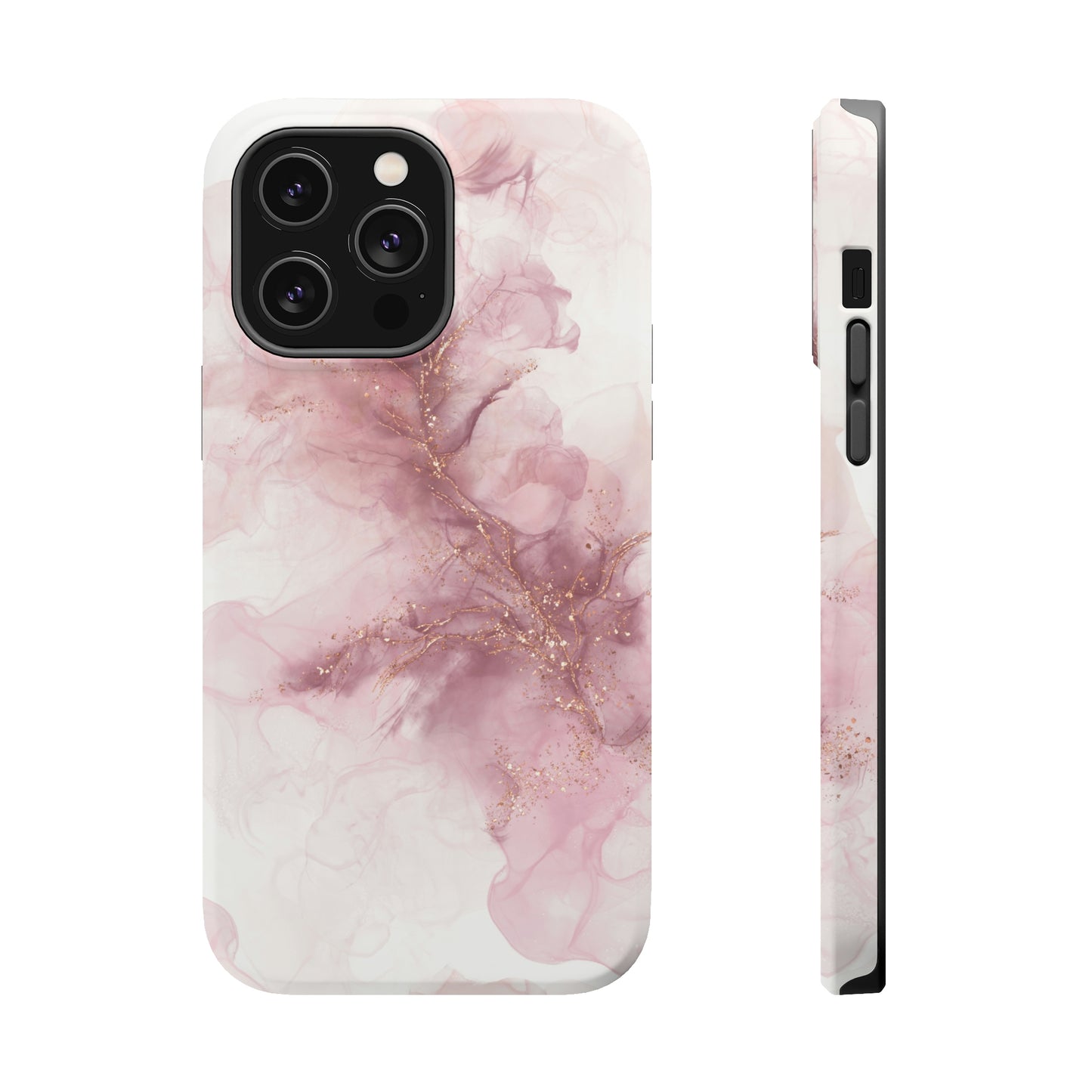 Pink Geode Alcohol Ink Art, MagSafe