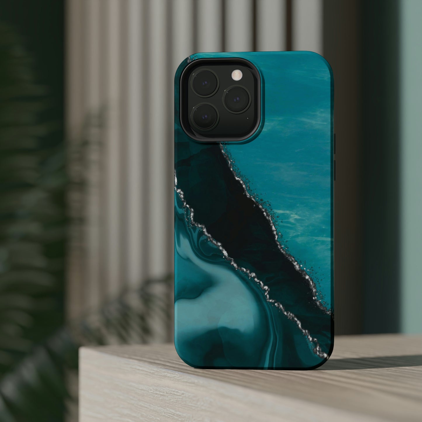 Marble Art Turquoise Geode, MagSafe