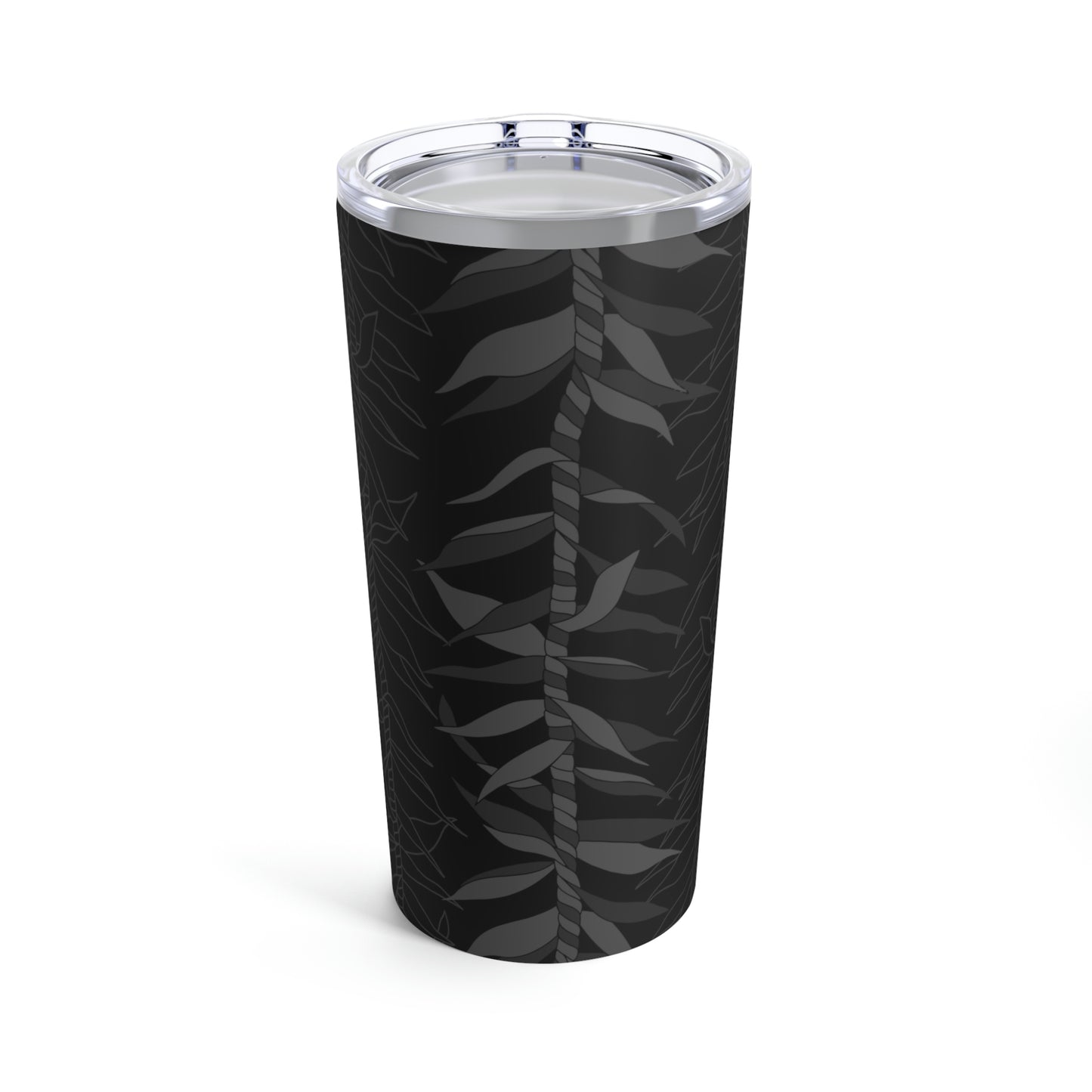 Tumbler 20oz- Ti Leaf Lucky Leis (Black)
