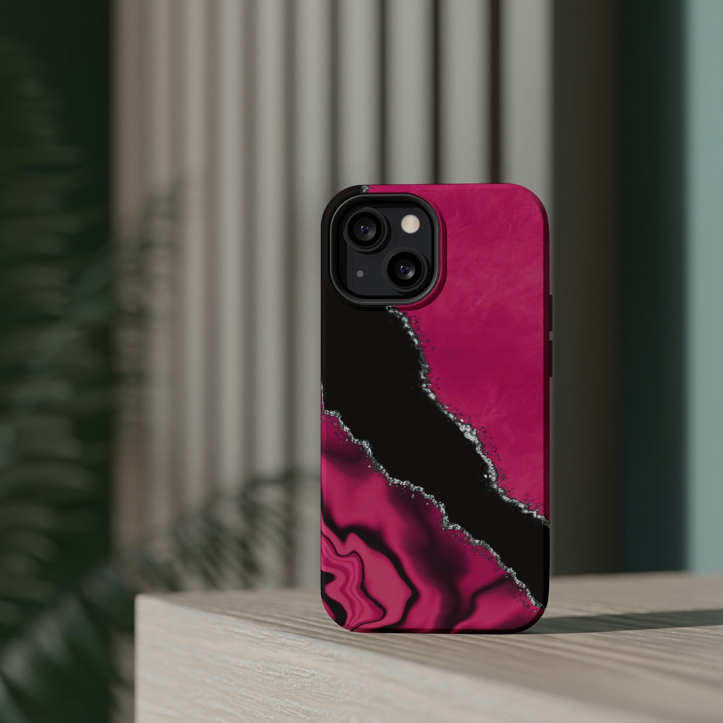 Marble Art Hot Pink Geode, MagSafe