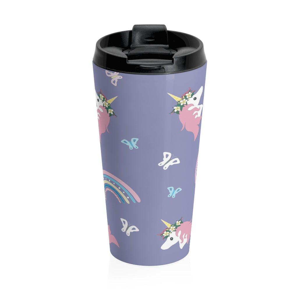 Tumbler/Travel Mug 15 oz- Unicorn Lane