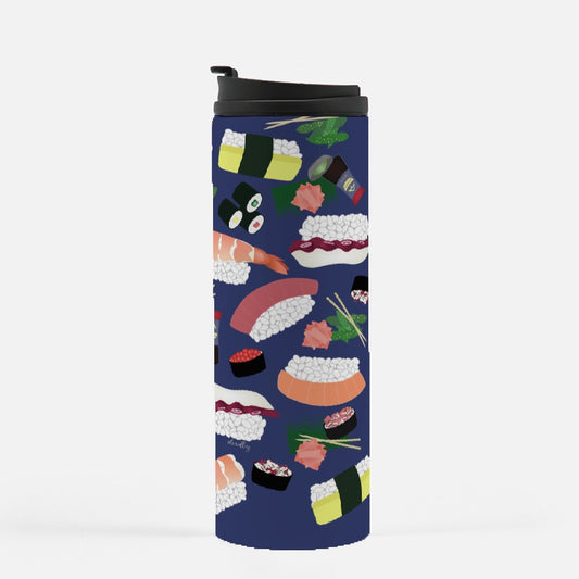 Thermal Tumbler 16 oz- Sushi Lovers (Blue)