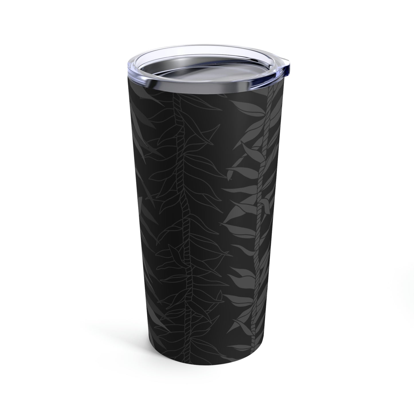 Tumbler 20oz- Ti Leaf Lucky Leis (Black)