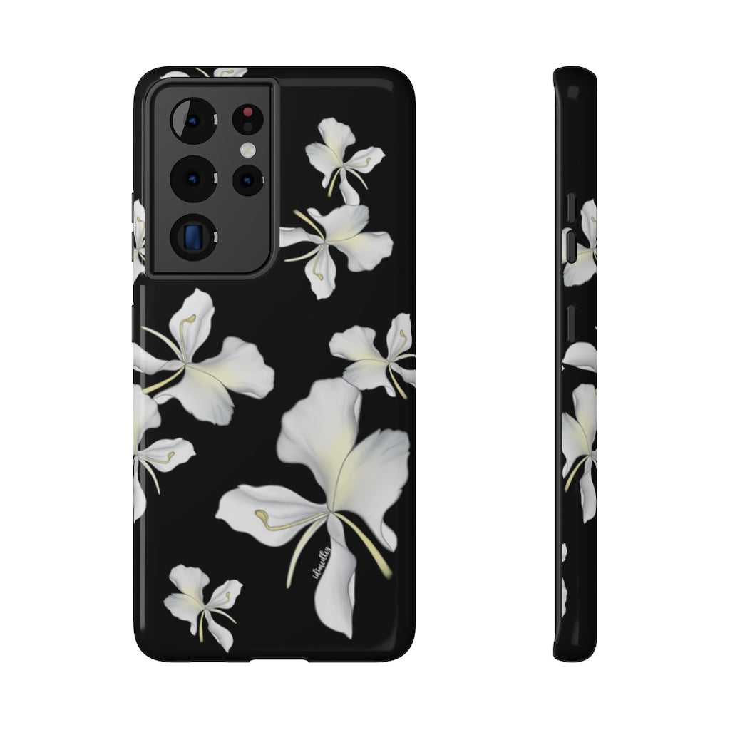 Awapuhi Butterfly Ginger Flower Falling (Black)