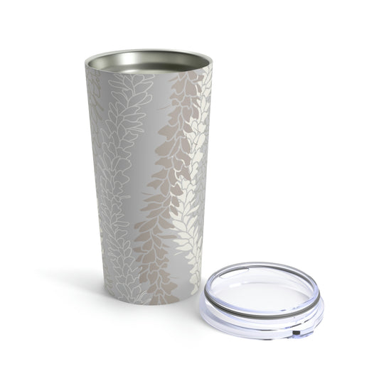 Tumbler 20oz- White Ginger Kisses (Gray)