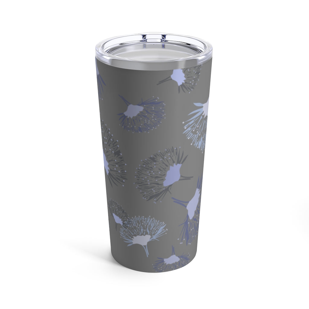 Tumbler 20oz- Ohia Lehua Periwinkle Twinkle (Rain Clouds)