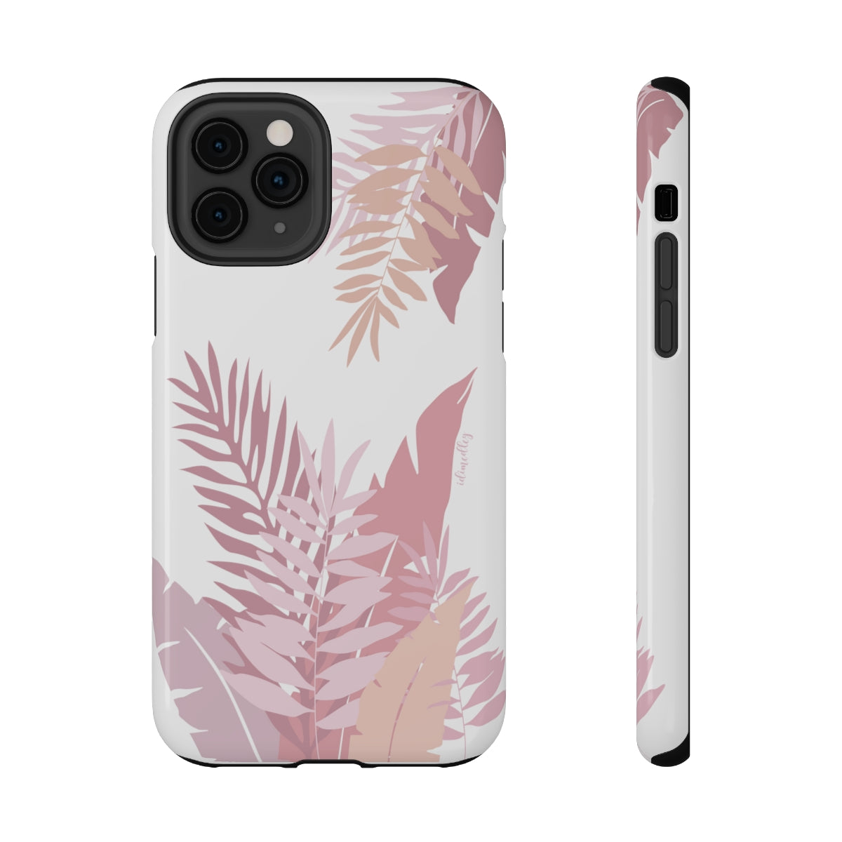 Whispering Leaves (Pink and White)