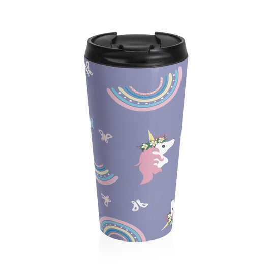 Tumbler/Travel Mug 15 oz- Unicorn Lane