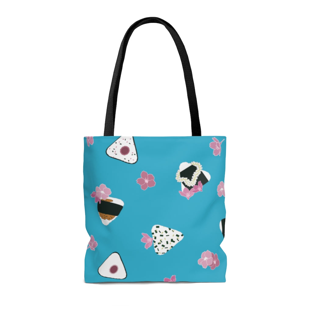 Tote bag- Musubi Medley (Blue Lagoon)
