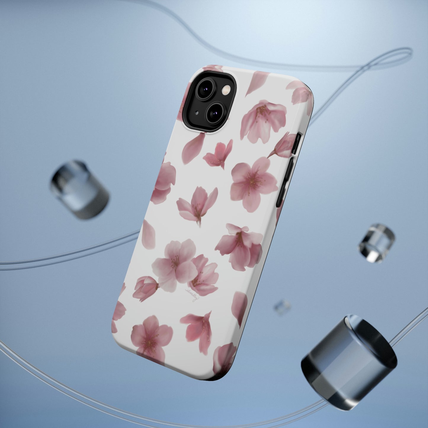 Sakura Cherry Blossoms in Spring (White), MagSafe
