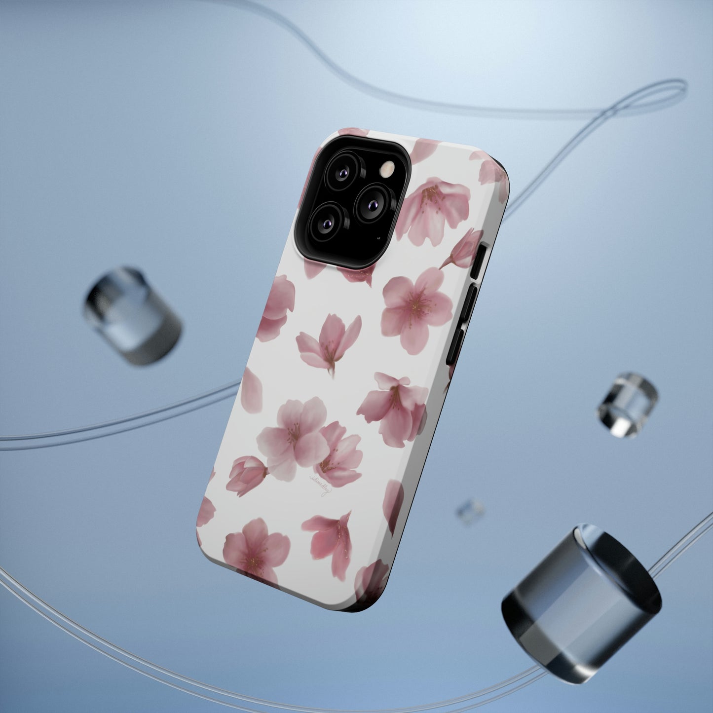Sakura Cherry Blossoms in Spring (White), MagSafe