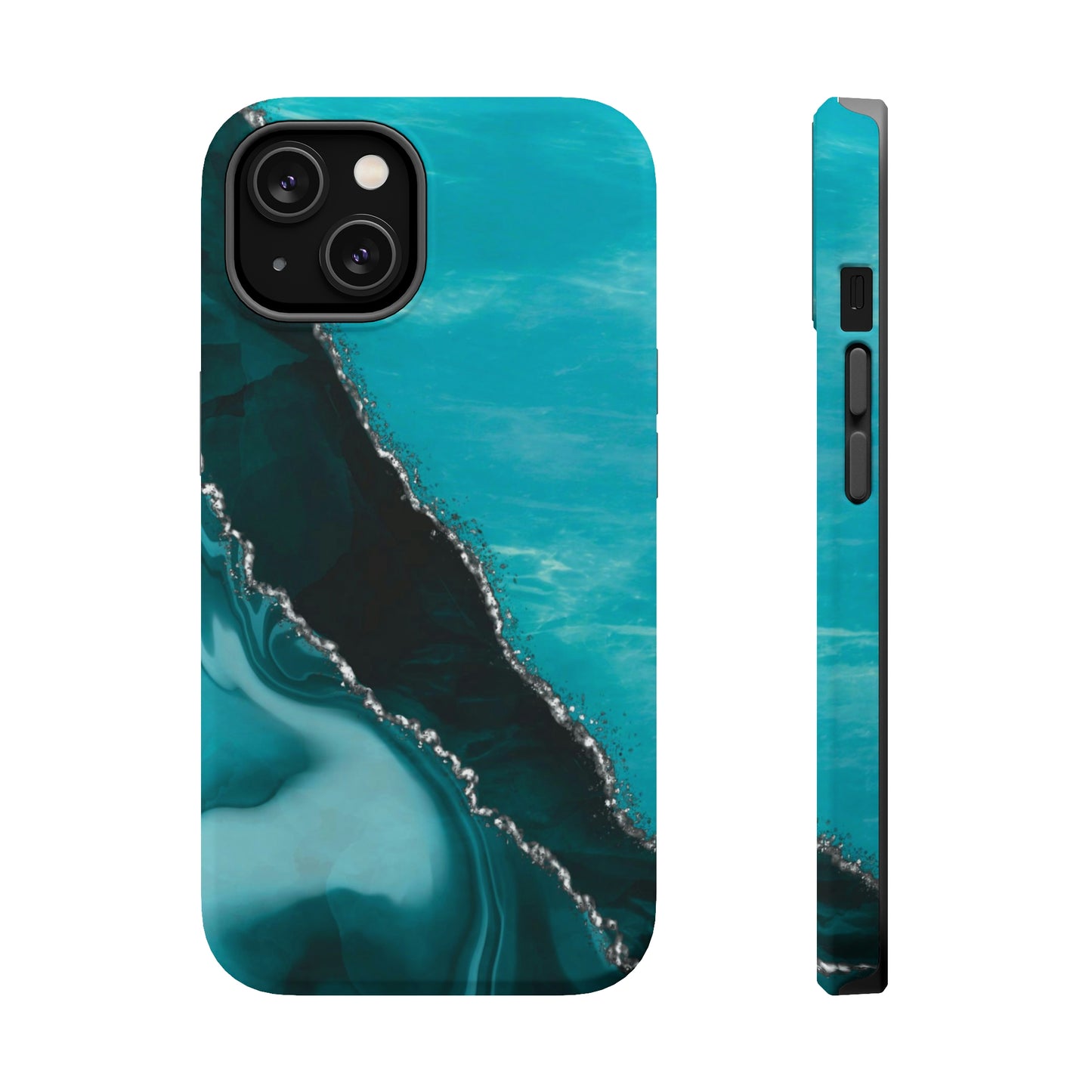 Marble Art Turquoise Geode, MagSafe