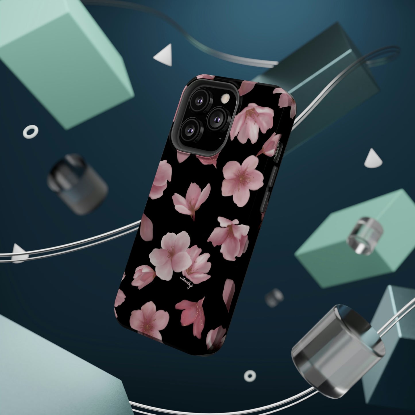 Sakura Cherry Blossoms in Spring (Black), MagSafe